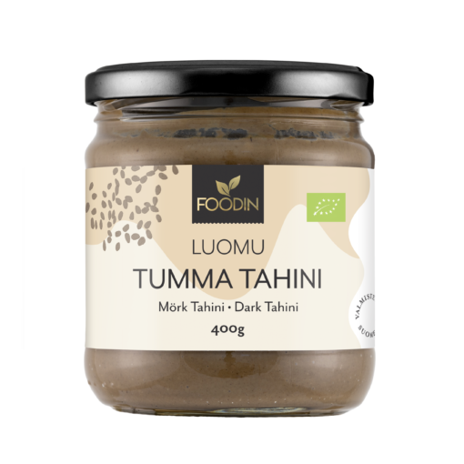 Foodin Tumma Tahini  Luomu 400 g - Sinunapteekki.fi