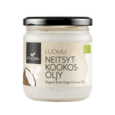 Foodin Neitsytkookosöljy Luomu 400 ml - Sinunapteekki.fi