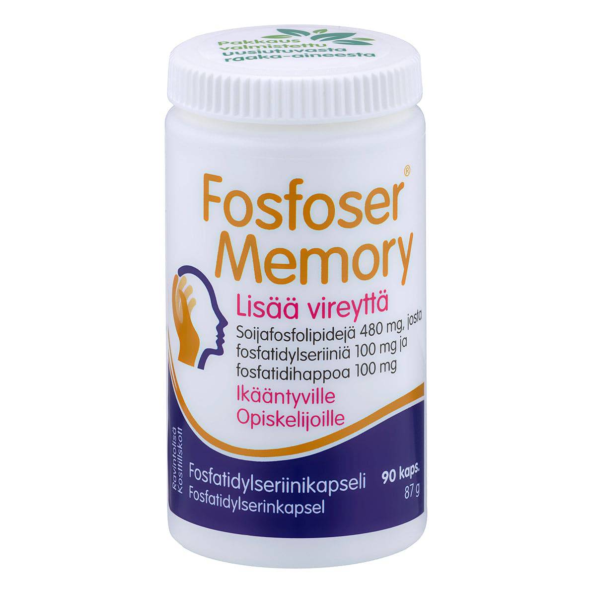 Fosfoser Memory - Muistikapseli 90 kaps. - Sinunapteekki.fi