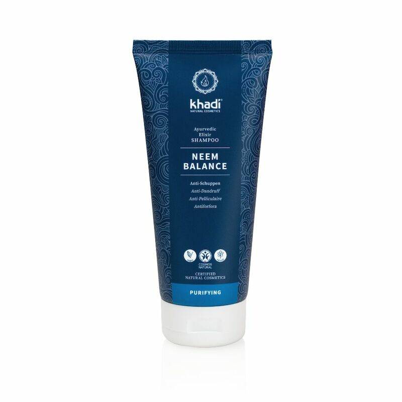 Khadi Neem Balance Shampoo - Tasapainottava shampoo ärtyneelle hiuspohjalle 200 ml - Sinunapteekki.fi