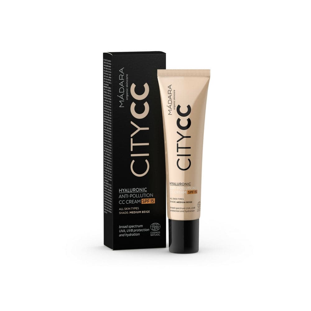 Madara Hyaluronic Anti-Pollution CC Cream SPF15 - Medium - 40 ml - Sinunapteekki.fi