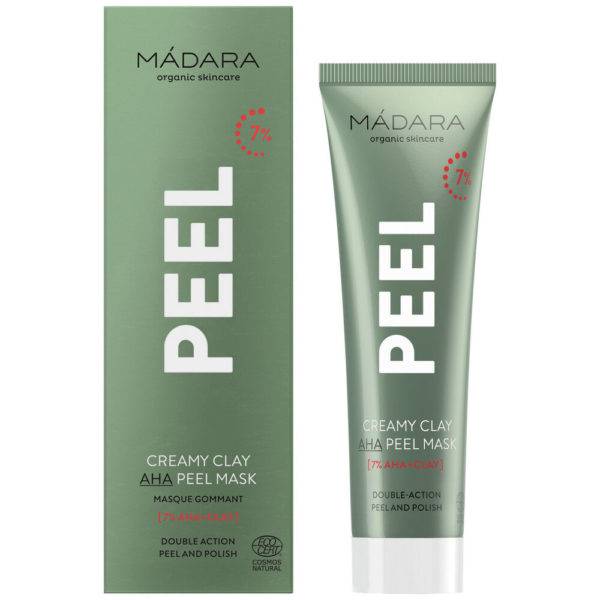 Madara PEEL Creamy Clay AHA Peel Mask - Kuorintanaamio 60 ml - Päiväys 08/2024 - Sinunapteekki.fi