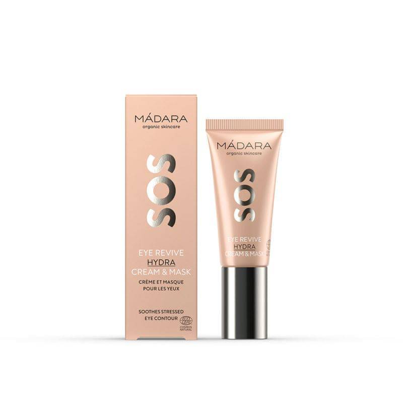 Madara SOS Eye Revive Hydra Cream & Mask - Silmänympärysvoide ja- naamio 20 ml - Sinunapteekki.fi