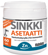 Vitabalans Sinkkiasetaatti - imeskelytabletti minttu-mansikka - Sinunapteekki.fi