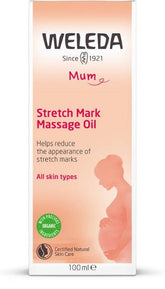 Weleda Mum Stretch Mark Massage Oil - Hierontaöljy raskausarpien ehkäisyyn 100 ml - Sinunapteekki.fi
