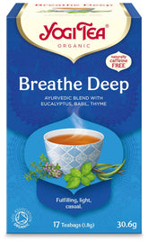 Yogi Tea Breathe Deep Teesekoitus 17 teepussia - Sinunapteekki.fi