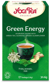 Yogi Tea Green Energy - Vihreä tee 17 teepussia - Sinunapteekki.fi