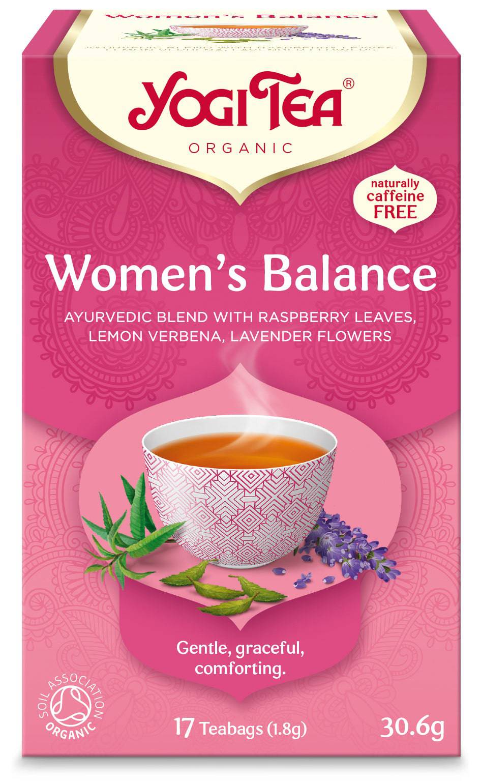 Yogi Tea Women´s Balance - mieto teesekoitus naiselle 17 teepussia. - Sinunapteekki.fi