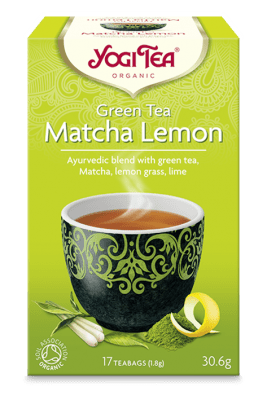 Yogi Tea Matcha Lemon Vihreä Tee 17 Teepussia - Sinunapteekki.fi